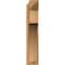Ekena Millwork Westlake Rough Sawn Arts and Crafts Outlooker, Western Red Cedar, 6"W x 26"D x 30"H OUT06X26X30WTL03RWR - alternate 3